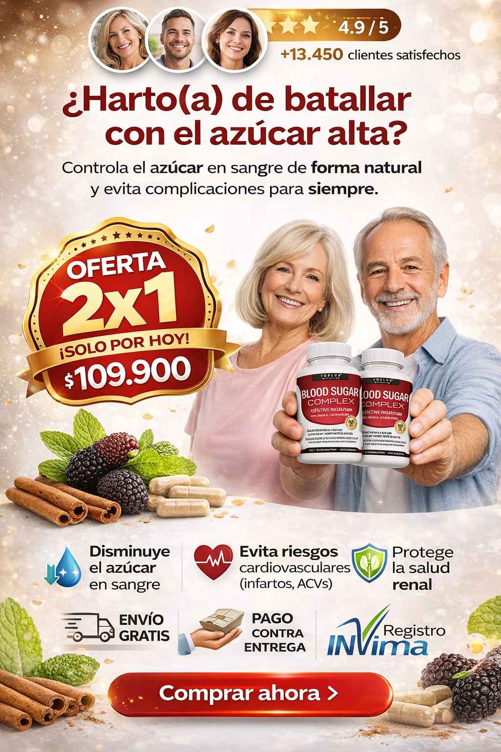 Blood Sugar Complex: OFERTA 2X1