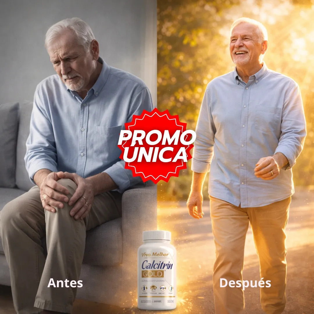 CALCITRIN GOLD OFERTA 2X1: Mejora Tu Movilidad y Reduce El Dolor Articular