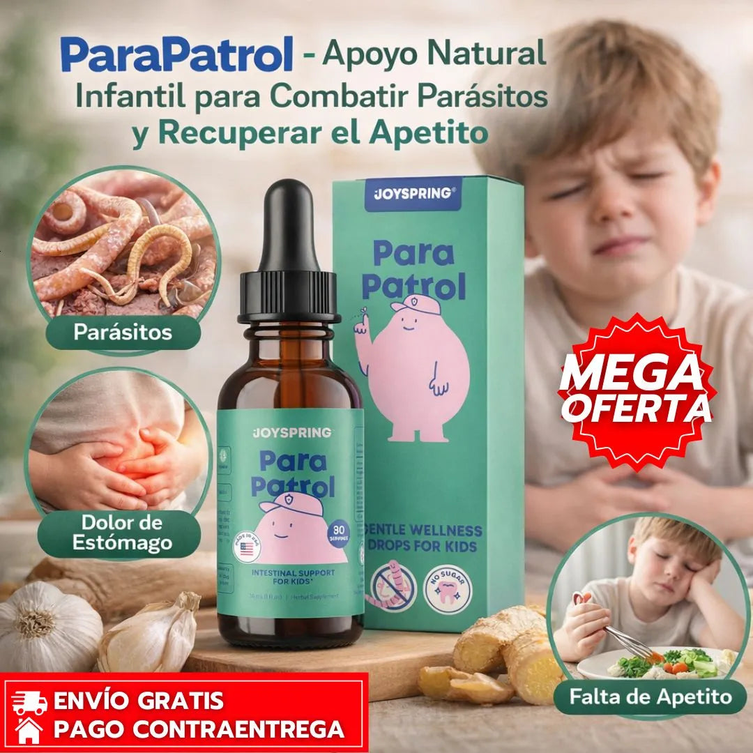 ParaPatrol: Paga 1 y Lleva 2 - Combate los parasitos de tu pequeño