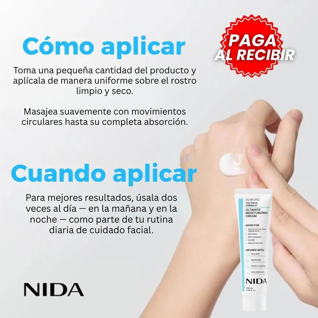 NIDA™ | Bótox coreano: despídete de las arrugas y manchas que envejecen Tienda Colombia