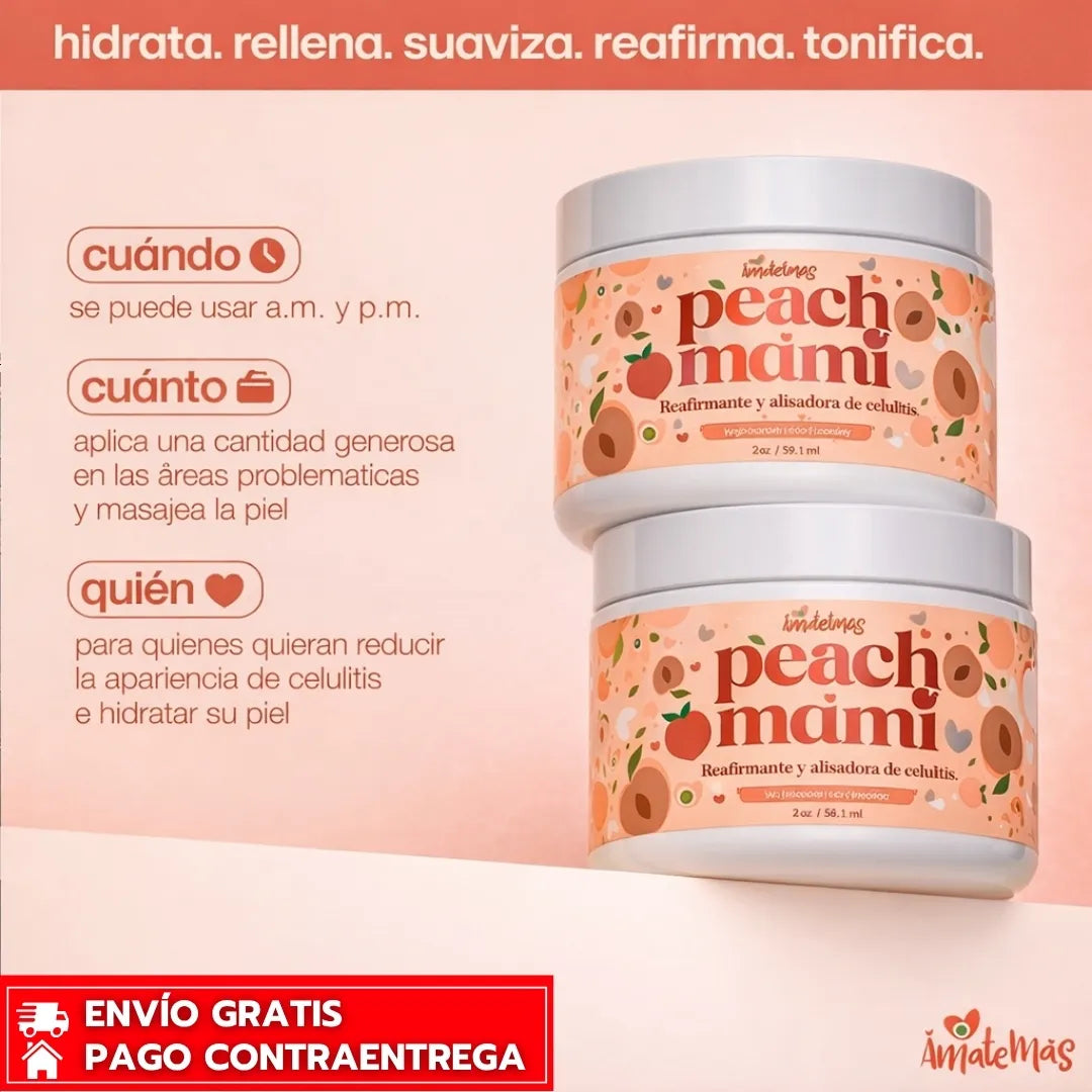 Peach Mami: Crema Anticelulitis Reafirmante
