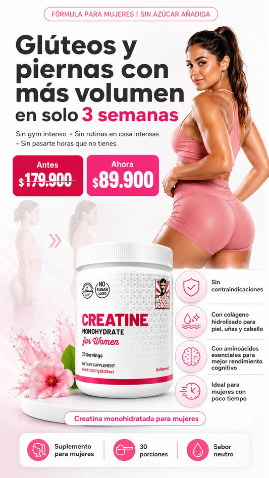 Creatina Woman Old School